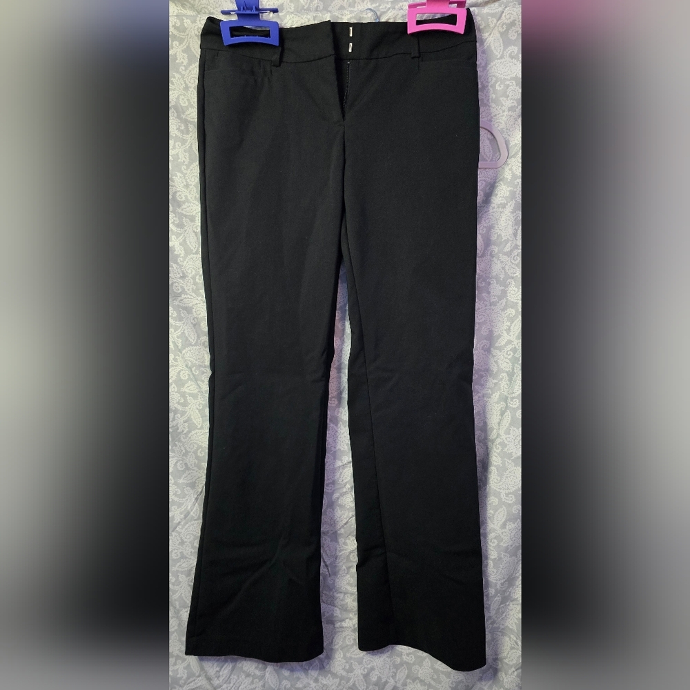 New York & Company 7th Avenue Black Women's Dress Pants 6 Tall NWOT